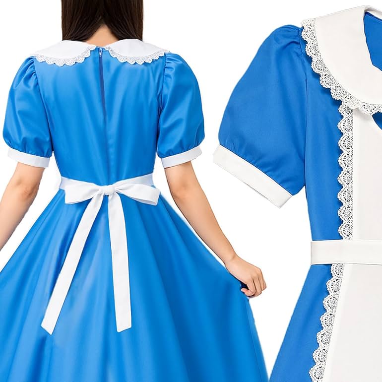 Amazon.co.jp: [monoii] アリス 衣装 コスプレ かわいい 大人